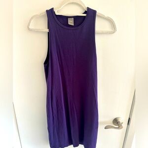 TNA Purple Sleeveless Bodycon Dress